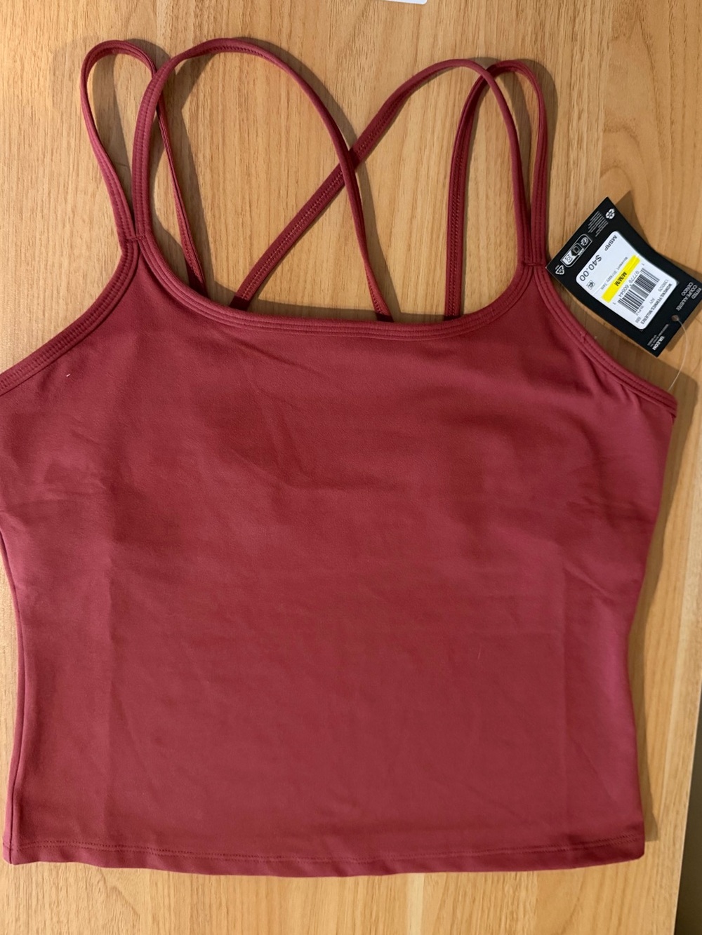 Under Armour Women’s Seamless Low Long Tank Top Medium Rose Strappy Back